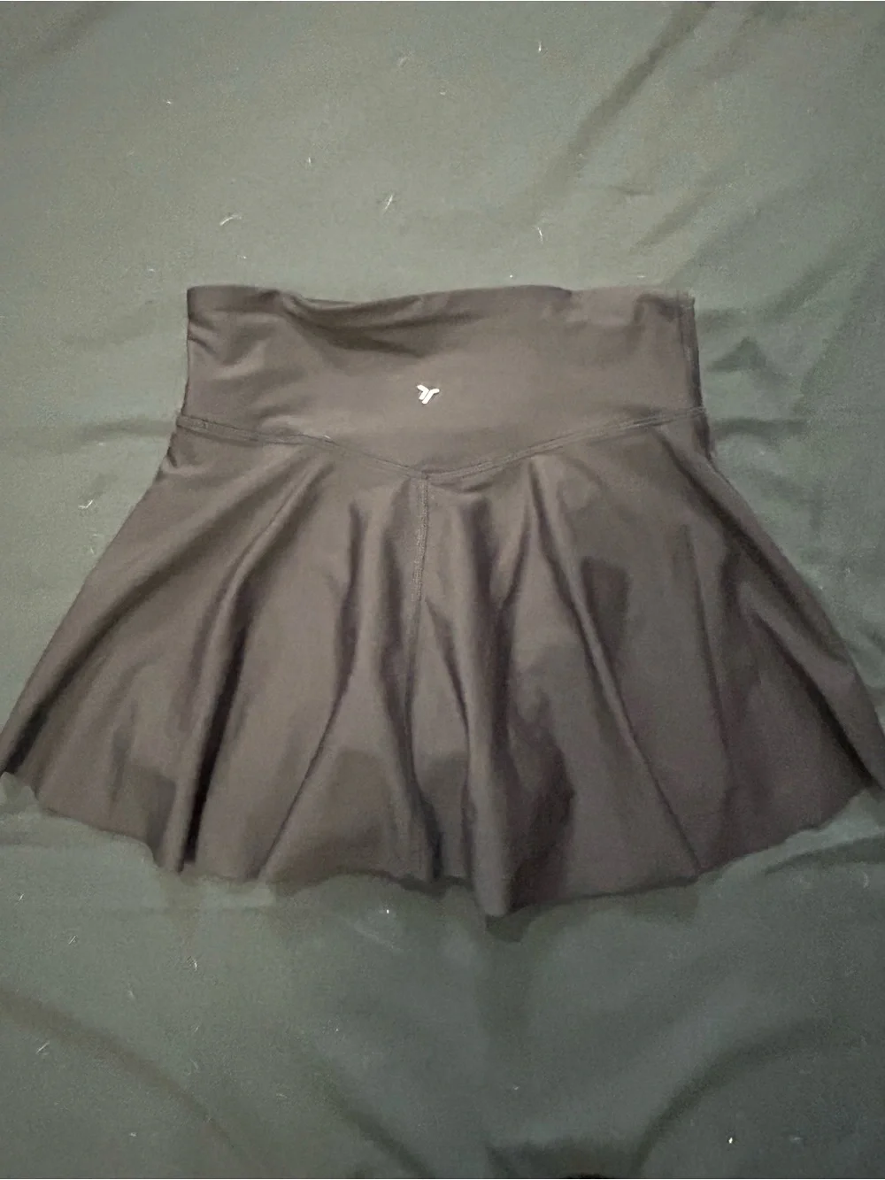 Old Navy Black Pleated Athletic Girl’s Skirt w/built in shorts